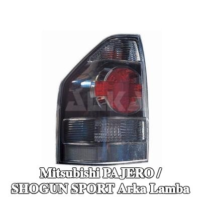 ALKAR Arka lamba Sol, ampul yuvası olmadan — Mitsubishi Pajero / Shogun Sport