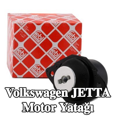 FEBI BILSTEIN Motor yatağı, sol, Elastomer — 1990 Volkswagen Jetta