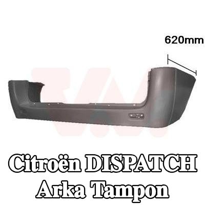 VAN WEZEL Arka tampon Arka — 2012 Citroën Dispatch