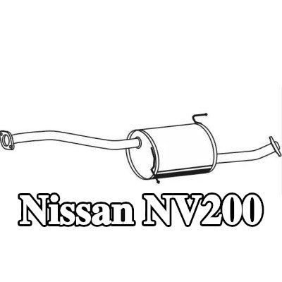 VEGAZ كاتم الصوت الأمامي — Nissan Nv200