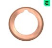 OPTIMAL Karter tapası rondelası Bakır, Inner Diameter: 15mm — Nissan Trade (1)