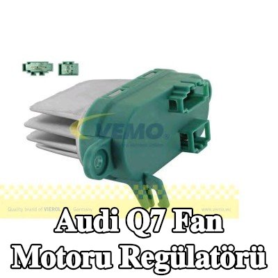 VEMO Fan motoru regülatörü Orijinal Kalite — 2008 Audi Q7