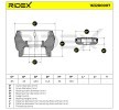 RIDEX Onarım kiti, süspansiyon kolu Ön Aks, bilyalı rulman ile — 1990 Renault Super 5 (9)