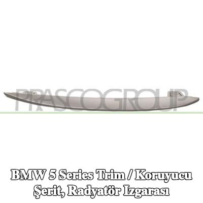 PRASCO Trim / koruyucu şerit, radyatör ızgarası Sağ — 2012 BMW 5 Series