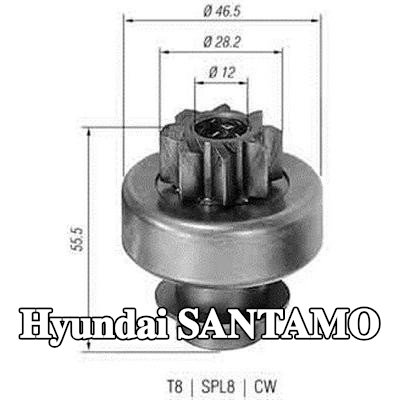 MAGNETI MARELLI الترس الصغير، المُشغّل — Hyundai Santamo
