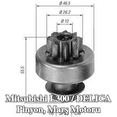 MAGNETI MARELLI Pinyon, marş motoru — Mitsubishi L300 / Delica