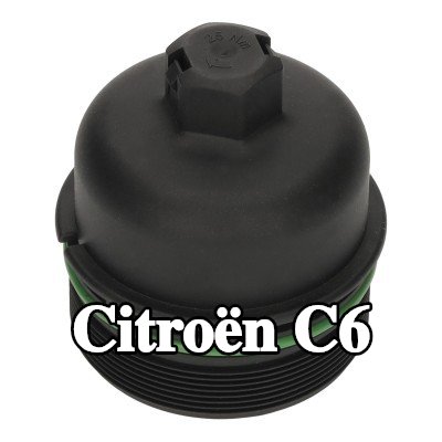 FEBI BILSTEIN غطاء مبيت فلتر الزيت مع حلقة مانعة للتسرب — Citroën C6