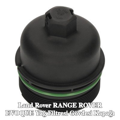 FEBI BILSTEIN Conta halkalı yağ filtresi muhafaza kapağı — Land Rover Range Rover Evoque