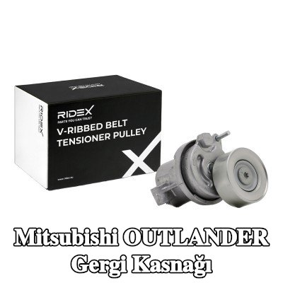 RIDEX Gergi kasnağı Dış Çap: 70mm — Mitsubishi Outlander