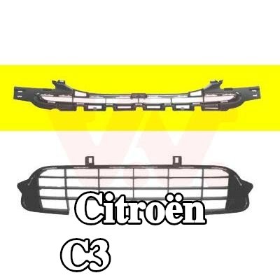 VAN WEZEL شبكة المصد الأمامية — 2002 Citroën C3