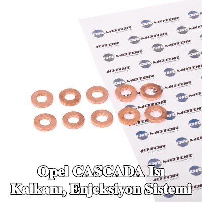 DR.MOTOR AUTOMOTIVE Isı Kalkanı, enjeksiyon sistemi — Opel Cascada