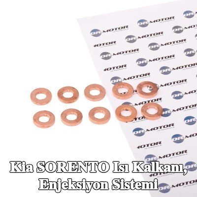 DR.MOTOR AUTOMOTIVE Isı Kalkanı, enjeksiyon sistemi — 2002 Kia Sorento