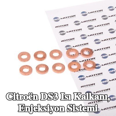 DR.MOTOR AUTOMOTIVE Isı Kalkanı, enjeksiyon sistemi — Citroën Ds3