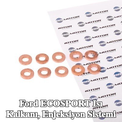 DR.MOTOR AUTOMOTIVE Isı Kalkanı, enjeksiyon sistemi — Ford Ecosport