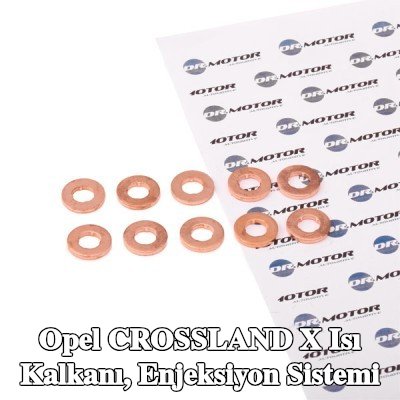 DR.MOTOR AUTOMOTIVE Isı Kalkanı, enjeksiyon sistemi — Opel Crossland X