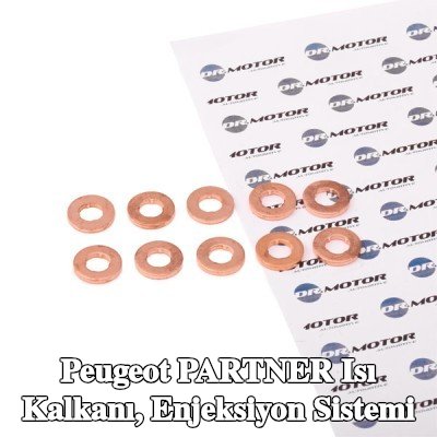 DR.MOTOR AUTOMOTIVE Isı Kalkanı, enjeksiyon sistemi — Peugeot Partner