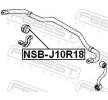 FEBEST Anti roll bar burcu Arka Aks, 18mm — Nissan Micra (2)