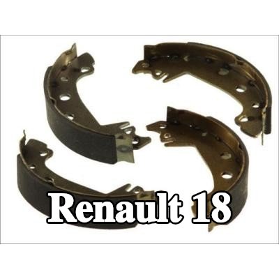 ABE مجموعة أحذية الفرامل للمحور الخلفي, 228mm — Renault 18