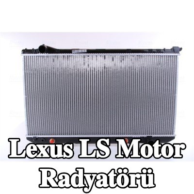 NISSENS Kapaksız motor radyatörü, genişletme deposu olmadan, yağ soğutuculu, contasız/sızdırmazlık elemanı olmadan — 1990 Lexus Ls
