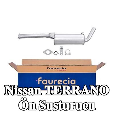 HELLA Ön susturucu Ön, montaj parçaları ile — Nissan Terrano