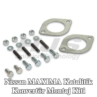 HJS Katalitik konvertör montaj kiti — Nissan Maxima