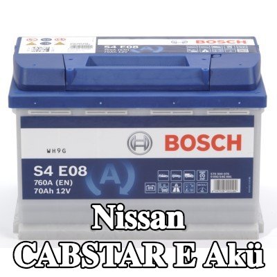 BOSCH Akü S4, E08 — Nissan Cabstar E