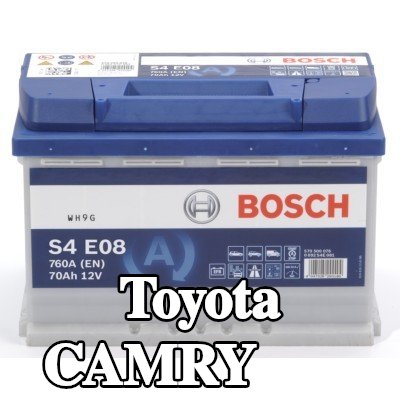 BOSCH بطارية S4, E08 — 2012 Toyota Camry