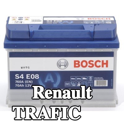 BOSCH بطارية S4, E08 — Renault Trafic
