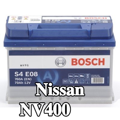 BOSCH بطارية S4, E08 — Nissan Nv400