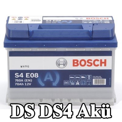 BOSCH Akü S4, E08 — 2017 DS Ds4