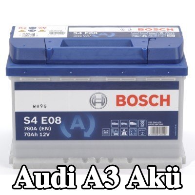 BOSCH Akü S4, E08 — Audi A3