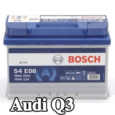 BOSCH بطارية S4, E08 — Audi Q3