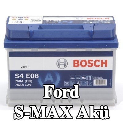 BOSCH Akü S4, E08 — 2016 Ford S-max