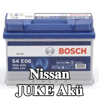 BOSCH Akü S4, E08 — Nissan Juke