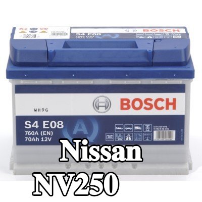 BOSCH بطارية S4, E08 — Nissan Nv250