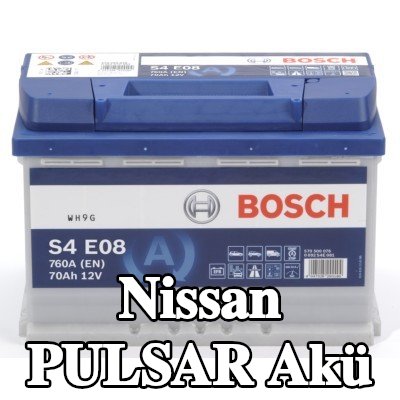 BOSCH Akü S4, E08 — Nissan Pulsar
