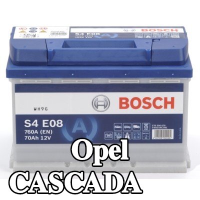BOSCH بطارية S4, E08 — 2016 Opel Cascada