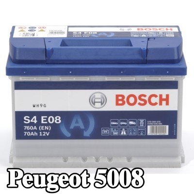 BOSCH بطارية S4, E08 — Peugeot 5008