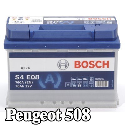 BOSCH بطارية S4, E08 — Peugeot 508
