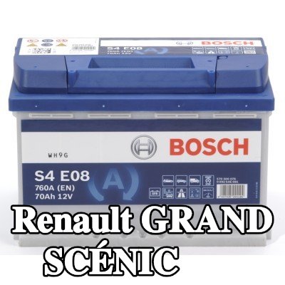 BOSCH بطارية S4, E08 — Renault Grand Scénic