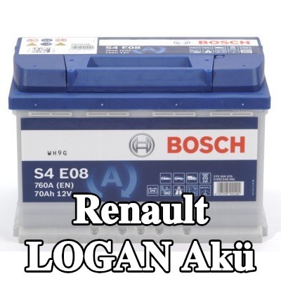 BOSCH Akü S4, E08 — Renault Logan