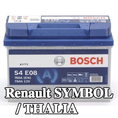 BOSCH بطارية S4, E08 — Renault Symbol / Thalia