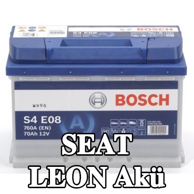 BOSCH Akü S4, E08 — SEAT Leon