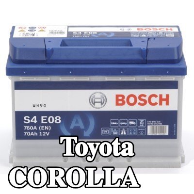 BOSCH بطارية S4, E08 — 2016 Toyota Corolla