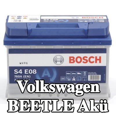 BOSCH Akü S4, E08 — Volkswagen Beetle