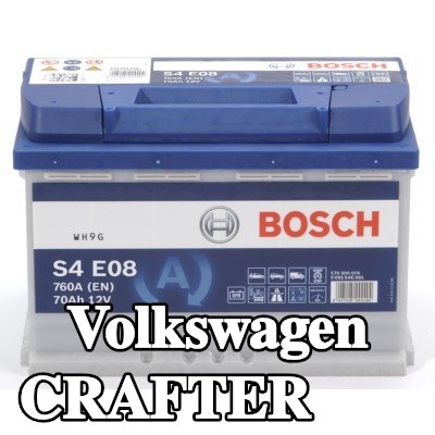 BOSCH بطارية S4, E08 — Volkswagen Crafter