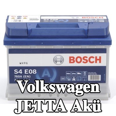 BOSCH Akü S4, E08 — 2012 Volkswagen Jetta