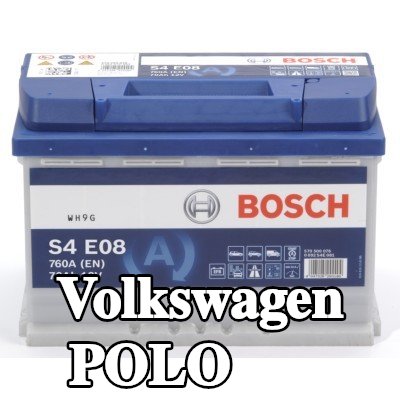 BOSCH بطارية S4, E08 — 2012 Volkswagen Polo