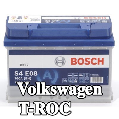 BOSCH بطارية S4, E08 — Volkswagen T-roc
