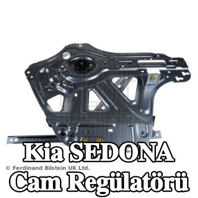 BLUE PRINT Sol ön cam regülatörü, Elektrikli, elektrik motoru olmadan — Kia Sedona